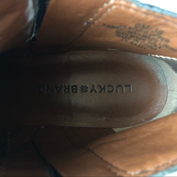 Lucky Brand Sz 6 Basel Bootie soft black - Picture 6 of 7